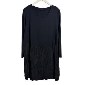 COS Collection Of Style Minimal Dress Women L Black Minimal Office Chic Modest